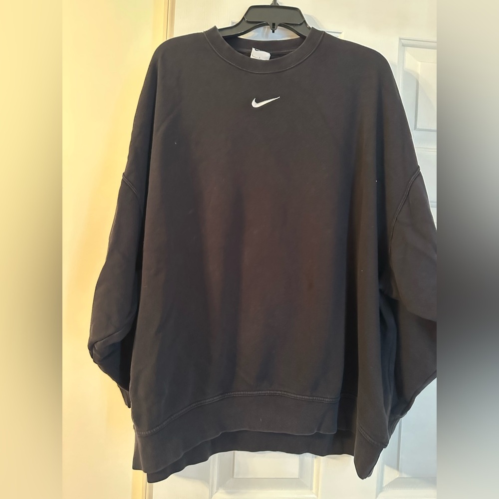 Nike Black oversized phoenix Sweater
